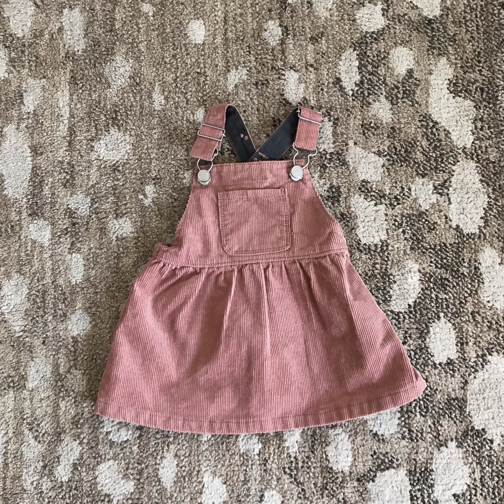 Zara baby girl corduroy skirted jumper